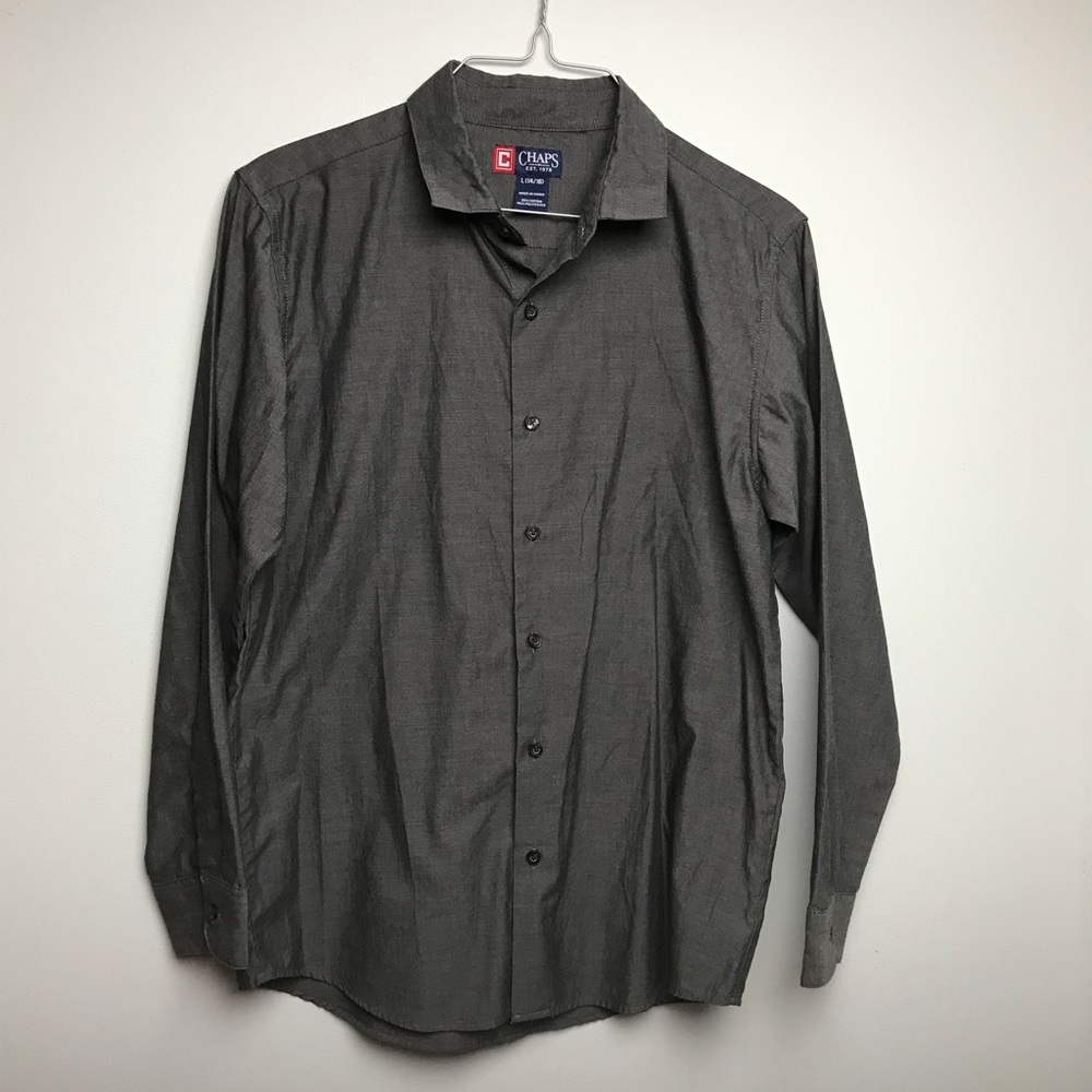 Chaps Dress Shirt. Boys Size L (14 - 16)
